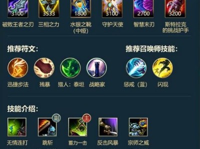 英雄联盟废物中路出装攻略（挑战极限，废物也能成为中路霸主！）