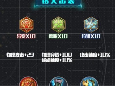 盘古出装加点攻略大揭秘（解锁绝世神装，成就传奇一战！）